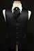 Tuxedo Vest - Solid Satin with Matching Pin Ascot