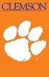 Clemson Tigers Applique Embroidered Banner Flag 44"x28" NCAA College Athletics Fan Shop Sports Team Merchandise