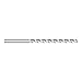 Dormer - A94039/64 - Taper Length Drill Bit, 39/64, High Speed Steel, Bright, List Number A940