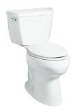 KOHLER K-4632-0 Wellworth Toilet Tank with Class Five Flushing Technology, White