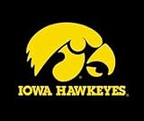 Iowa Hawkeyes 60 X 50 Woven High Pile Throw Blanket (Bie)