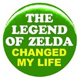 1" Nintendo "Legend of Zelda Changed My Life" Button/Pin