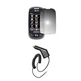 Mirror Screen Protector + Rapid Charging Car Charger for Samsung Flight 2 A927