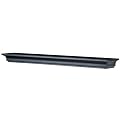 36" Classic Black Wood Shelf