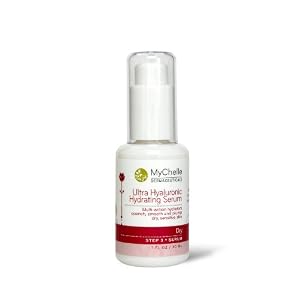 Click to read our review of Beauty Product Reviews: Hyaluronic Acid MyChelle Ultra Hydrating Hyaluronic Serum!