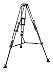 Manfrotto 545B Two Stage Professional Video Tripod with Mid Level Spreader (Black)