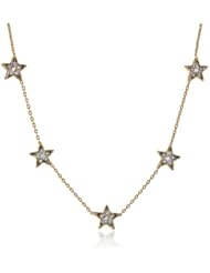 Juicy Couture Tiny Stars Necklace, 16"