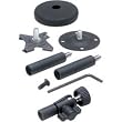 Panavise 845-246 CCTV Micro Deluxe 2-4-6-Inch Rise - Adjustable Knob and Screw Set (Black)