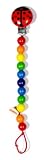 Ladybird Dummy Chain Soother Pacifier Clip