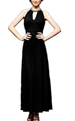 Sexy Cocktail Sleeveless Chiffon/Cotton/Polyester High-Neck Club Dress/Evening Dress/Homecoming Dress/Bridesmaid Dress/Prom Dress/Wedding Party Dress 