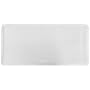 Ginsey Rubbermaid Extra Large Rubber Bath Mat, White