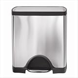 10GAL STEP-ON TRASH CAN by Simplehuman