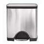 Simple Human rectangular step can with 10 gallon capacity