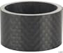 Wheels Manufacturing 1-1/8-Inch Carbon Spacer (20mm, Bag of 1)