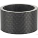Wheels Manufacturing 1-1/8-Inch Carbon Spacer (20mm, Bag of 1)