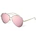 Bluekiki Latest Women's Model Polarized Aviator Sunglasses