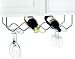 Kitchen & Housewares : Under Cabinet Wine and Stemware Rack (Chrome) (6 1/4