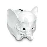 Silver Plated Childs Elephant Money Bank