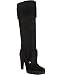 Christian Dior black suede shearling 'Polaire' rubber lug boots