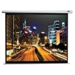 SAVE $117.01 - Elite Spectrum Series Electric100H - Projection screen (motorized) - 100 in ( 254 cm ) - 16:9 - Matte White - black $211.99