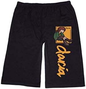 XJIXI Men's daria morgendorffer art Lounge breeches Shorts Pants XL Black