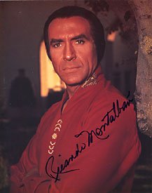 Ricardo Montalbán Autographed / Signed Star Trek" Celebrity 8x10 Photo"