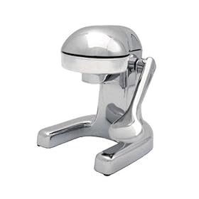 Compact Chrome Hand Squeeze Fruit Juicer