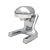 Compact Chrome Hand Squeeze Fruit Juicer