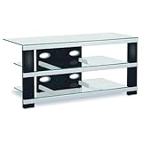Techcraft BES48B TV Stand for 50-Inch TV (Silver)