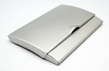 Business Name Card Holder Curve Cover Aluminum Case