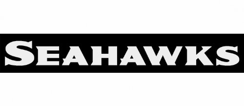 Seattle Seahawks Car Window DECAL Wall Sticker Text Logo