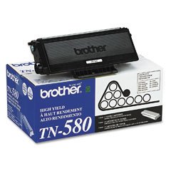 Brother TN580 High Yield Black Toner Cartridge