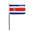 Costa Rica Flag 4 x 6 inch