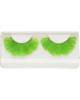 Fever Women's Eyelashes Neon Feather Contains Glue In Display Box