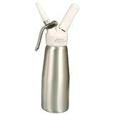Siphon à Chantilly, Mousses, Espumas - Chaud et Froid - 500 ML - Coloris Silver