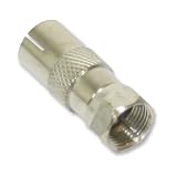 Adapter, F-Stecker an Koax Buchse