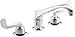 KOHLER K-7761-K-CP Triton Kitchen Sink Faucet, Polished Chrome (Handles Not Included)