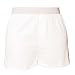 White solid color jersey elastic waist comfortable unisex boxer boxer shorts leisure, no fly, 5 adult sizes