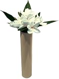 �s���ԁE�ԕr�tF-style vase Plumeria�@White�i�v�������A�x�[�X/�z���C�g�j