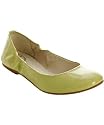 Delman Shoes pear patent leather 'Mona' flats