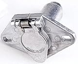 6-Way Wiring Connector Metal Vehicle End