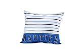 Nautica Kids Drew Stripe Pillow, Blue/White