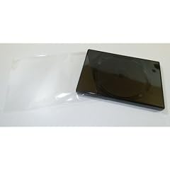 100x DVD Box Verpackung transparent - Folien H�llen mit Verschluss selbstklebend mit Klappe - 155 x 200 + 30 mm - 30 my OPP