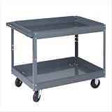 Wesco 270166 Steel Service Cart - 16 x 30 2 tray unit