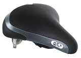 Sunlite Cloud-9, Bicycle Suspension Cruiser Saddle, Cruiser Gel, Black Emerald