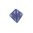 Chessex Opaque 16mm Blue and white d4