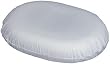 Contoured White 14" Foam Ring Cushion