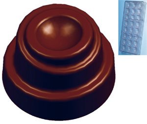 Fat Daddio's Spiral Cone Dimple Center Polycarbonate 