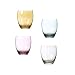 Luigi Bormioli Gallerie Luster 16-ounce Double Old Fashion, Set of 4 Assorted Colors