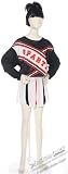 Female Spartan Cheerleader Costume